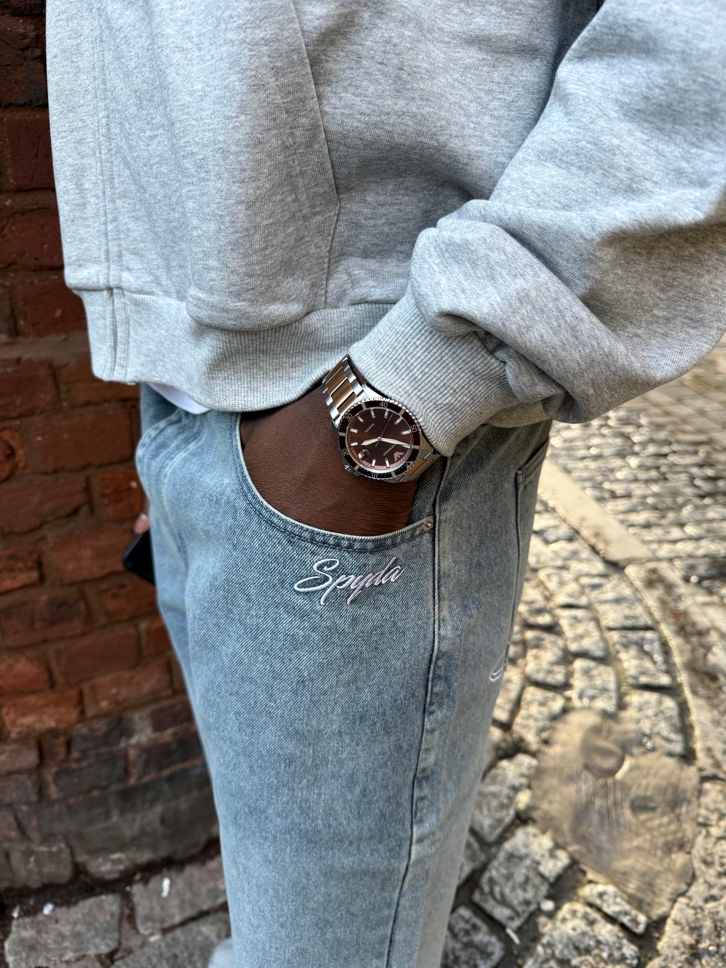 SPYDA BAGGY JEANS *LIGHT BLUE* (PRE-ORDER)