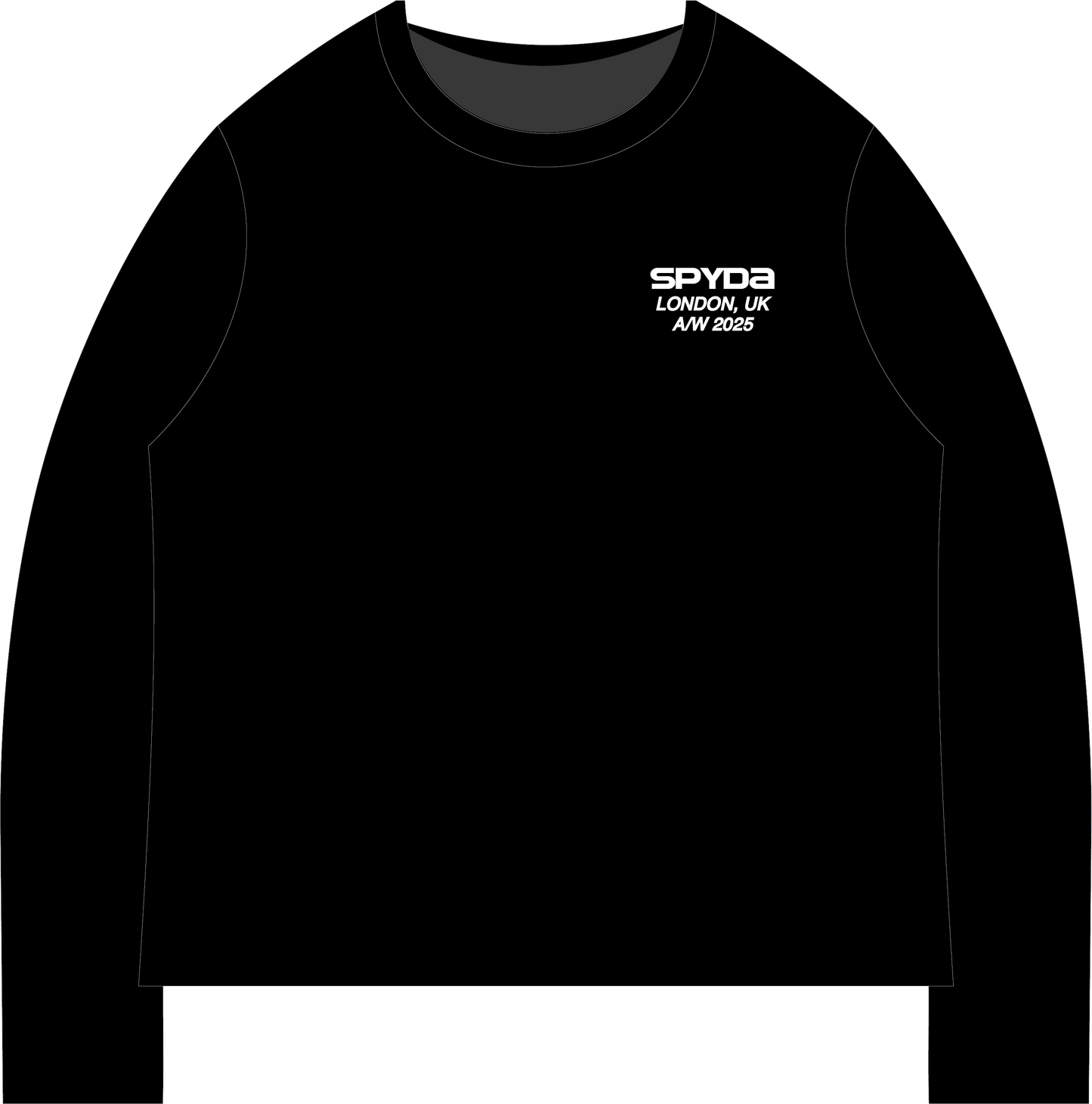 "AW 25" LS Tee *BLACK*