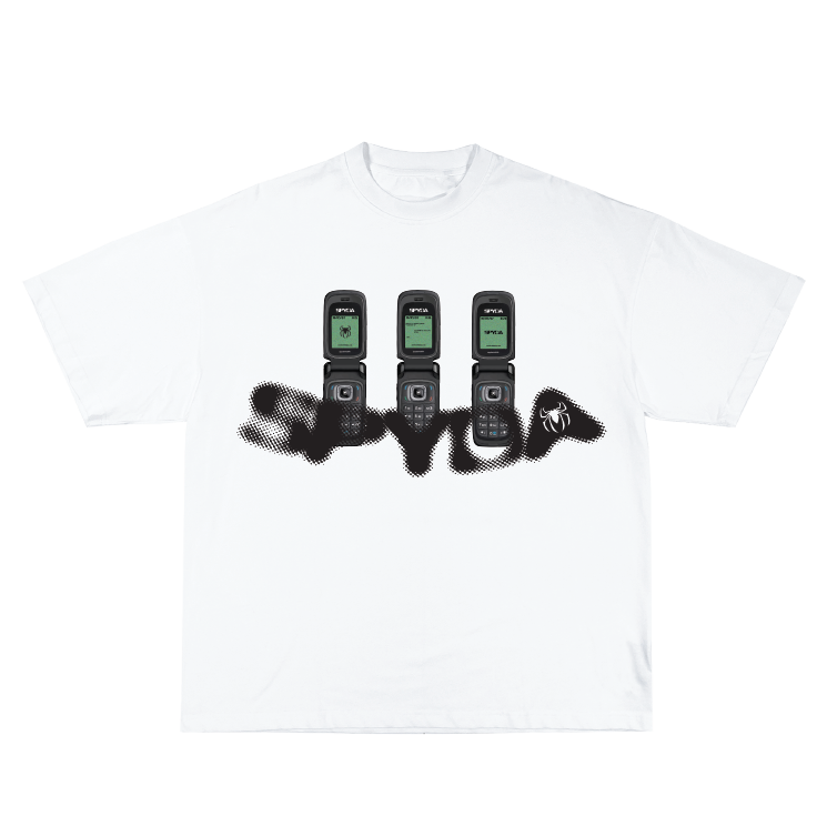 "Burner V3" Tee *WHITE*
