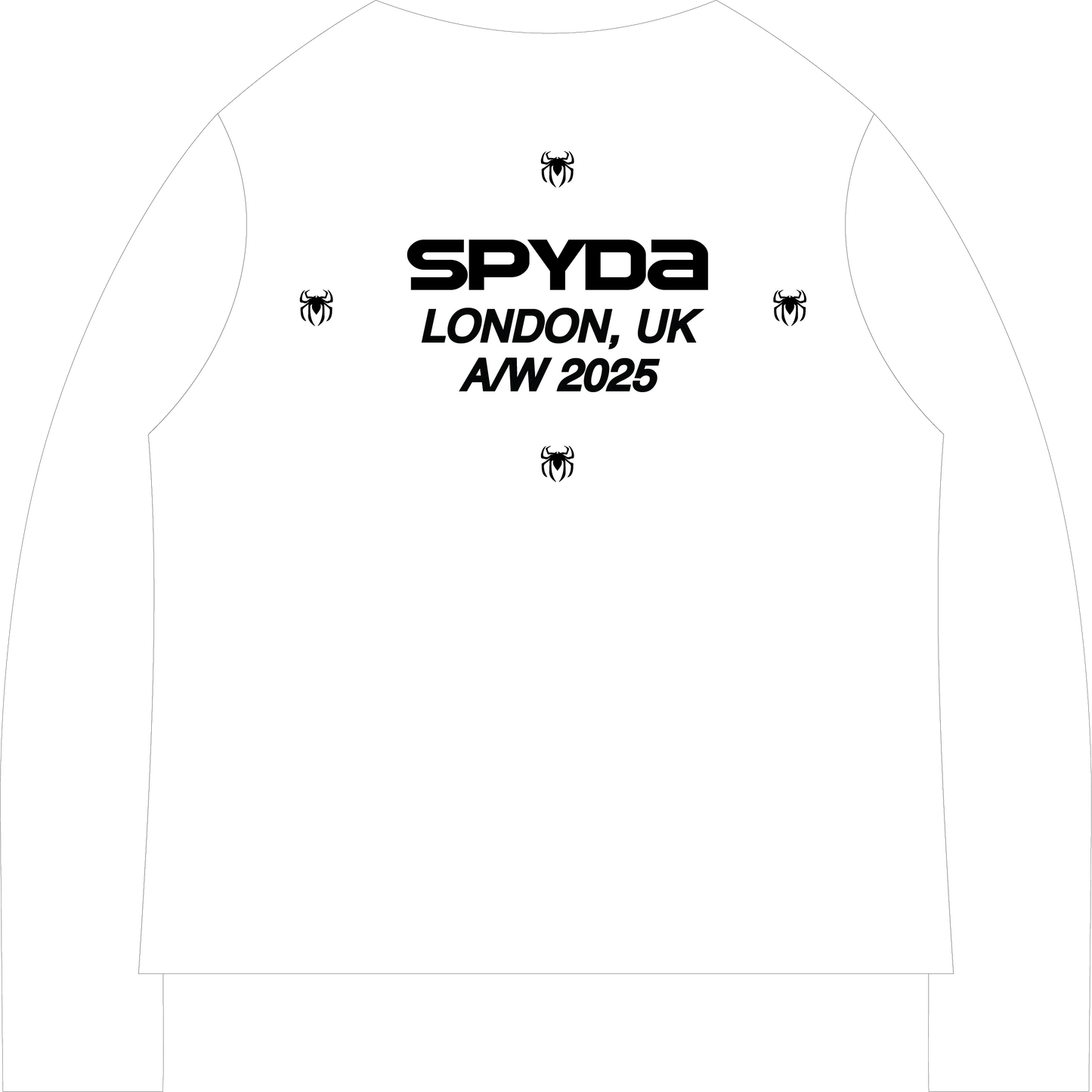 "AW 25" LS Tee *WHITE*
