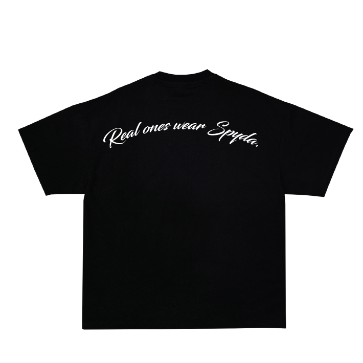 REAL ONES TEE *BLACK*