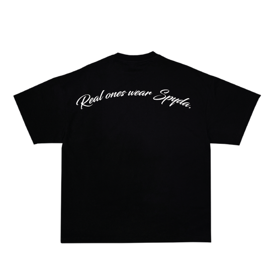 REAL ONES TEE *BLACK*