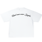 REAL ONES TEE *WHITE*