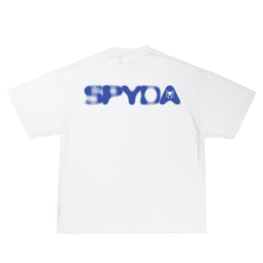 OG SPYDA Tee *White/Royal Blue*