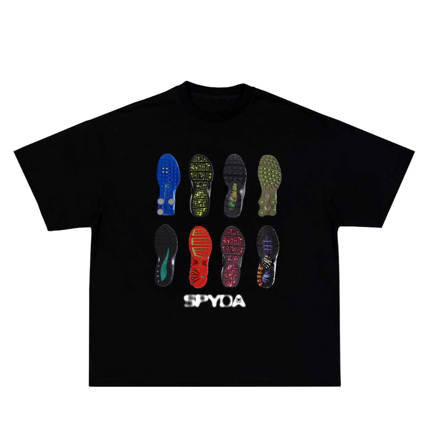 "SOLES V2" Tee *BLACK*