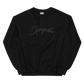 SPYDA SCRIPT SWEATSHIRT *BLACK/BLACK*