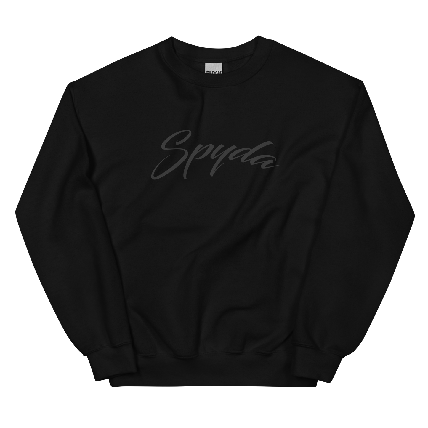 SPYDA SCRIPT SWEATSHIRT *BLACK/BLACK*